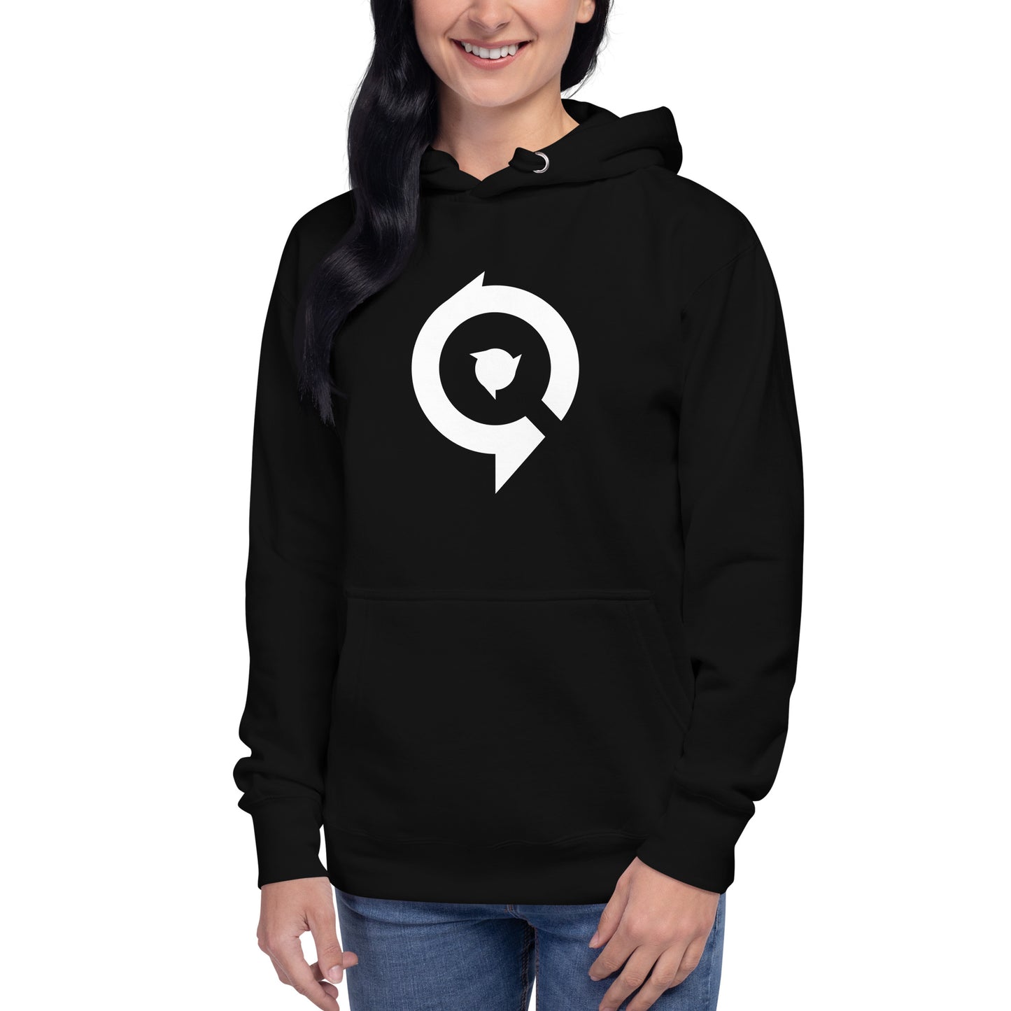 SkyQode 'Q'-logo - Unisex Hoodie